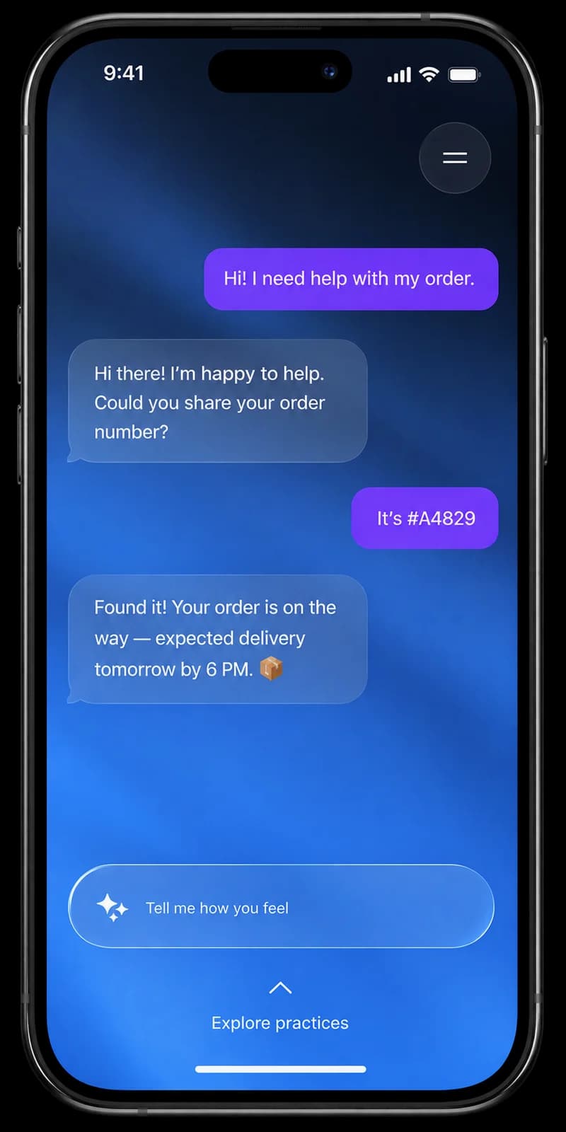 AI chatbot providing human-standard customer support — Aone Digitals